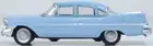 *NEW Oxford Diecast 87PS59003 HO 1/87 Scale 1959 Plymouth Savoy Sedan Powder Blu