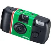 FujiFilm QuickSnap Disposable one time use Camera with Flash (2025 New) (27 Exposures) Single use [16938027]