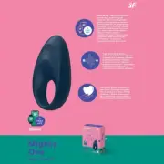 Satisfyer Mighty One: Powerful Graduated Conical Clitoral and Anal Stimulator fo