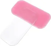 LALADEFIEE 4pcs Silicone Eyelash Pads for Grafting Eyelash Extension Tools Lightweight Portable for Makeup Lovers Gifting