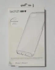 Tech21 BulletShield Protective Case iPhone 7 /8 / SE '20 and '22 Clear