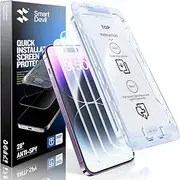 SmartDevil 3 Pack Screen Protector for iPhone 14 Pro Max (6.7 Inch) Tempered Glass, HD Clear Film, Easy Installation, Dust-Free & Bubble-Free
