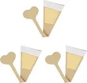 [WRITWAA] 3Pcs Womens Invisible Lace Nude, One Piece C-line Pants Fun Underwear Thong, Self Adhesive No Panty Line Heart Shaped Strapless C-String Thong, Skin Color, Size, As Shown, One Size