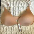SKIMS wireless super Push-Up Bra NWT ochre (2632) 30C