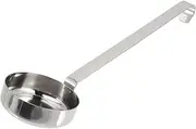 INOOMP Stainless Steel Baking Spoon Multifunctional Sauce Serving Scoop for Pizza Soup and Measuring Flat Bottom Design for Easy Spreading and Serving