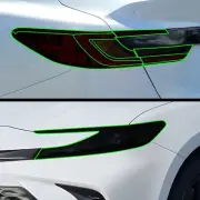 Fits Toyota Camry 2025+ Tail Light Precut Smoked PPF Tint Headlight Film (for: Toyota)