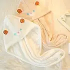 Magic Microfiber Cartoon Shower Cap Cute Bear Drying Towel Gifts