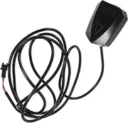 Alipis 12V Motorcycle Charger with Power Switch Dual Electric Car Adapter for Handlebar Installation Black Durable High Temperature Resistant Easy