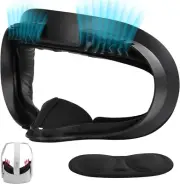 VR Facial Interface and Foam Replacement Set for Oculus Meta Quest 2 | Removable