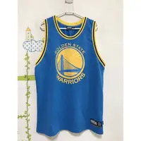 在飛比找蝦皮購物優惠-NBA金洲勇士隊 籃球球衣L