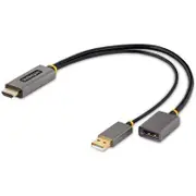 STARTECH HDMI to DisplayPort Adapter HDMI 4K60Hz - 128-HDMI-DISPLAYPORT