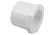 (1) PVC Flat Face Bushing 1 1/2" Glue X 1 1/4" Socket FAST SHIP! A89