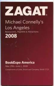 ZAGAT: Michael Connelly's Los Angeles ~ ABA PROMOTION in PB ~ AS NEW
