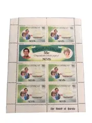 Royal Wedding Stamps. 1981 With Certificate Of Authenticity With Issue # 6623