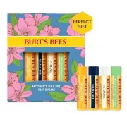 "Burt's Bees Lip Balm Mothers Day Gifts for Mom - Balm Bouquet Set, Original Bee