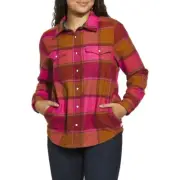 Toad & Co Folk Yeah Shirt Jacket Women's S M L Taffy/ Pink T1241013 Wool Hiking