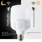 LED Motion Sensor Lamp E27 Saving Energy Body Sound Bulb Light (12W)