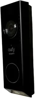 SplashNColor 28° Reversible Wedge Bracket Compatible with Eufy E340 – Precision Mount for Ring Doorbell, Security Camera, Wireless Surveillance, Home System Adapter
