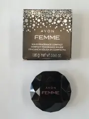 AVON FEMME SOLID FRAGRANCE COMPACT Bnib Perfume