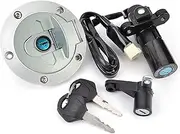 Ignition Key Switches for YZF R25 R3 2015-2018 YZFR25 YZFR3 1WD-WF461-00 1WD-H2501-02 1WD-H2501-01 Ignition Switch Seat Lock with Key Kit Ignition Barrel Key Switch