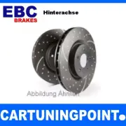 EBC Brake Discs Rear Turbo Groove for Subaru Legacy 5 GD1509 (for: Subaru)