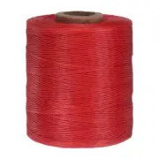 210D Waxed Thread 766 Yards Polyester Leather Sewing Waxed String Red