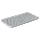 Rectangle Dish Racks Tableware Plastic Dish Drainer Sink Drying Rack.
