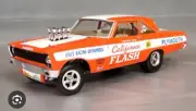 1/64 HO SCALE DECALS- CALIFORNIA FLASH DART