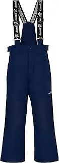 [Kamik] Girl's Bella Insulated Suspender Pants (Toddler/Little Kids/Big Kids) Navy 8 Big Kid