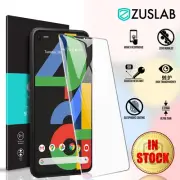 For Google Pixel 4a ZUSLAB Full Cover Clear Tempered Glass Screen Protector