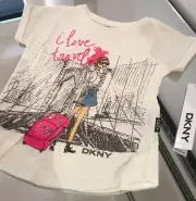 Girls DKNY Kids Jeans And T-shirt Size 2T