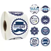 1 Roll Gift Tag Sticker Removable Diy Father Day Gift Sign Sticker Reusable