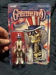 Super7 ReAction (2022) GRATEFUL DEAD: UNCLE SAM 4" Action Figure! NIB
