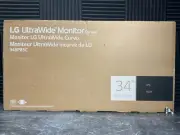 LG 34" USB-C Curved LED LCD Display UWQHD 34BP85CN-B ✅❤️️✅❤️️✅ NEW! SEALED!