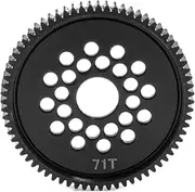 Steel Metal 71T 06 Module Spur Gear 51667 for XV02 XV-02 TA08 RC Car Upgrade Parts Accessories