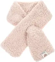 [VALICLUD] Scarf Collar Shawl Warm Gloves Neck Warmer Khaki Plush
