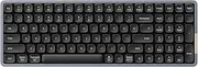 LOFREE Flow Low Profile Mechanical Keyboard, 100 Keys Rechargeable Wireless Keyboards with Bluetooth and Wired Connection for Windows, Mac OS/Black Phantom Tactile Switches