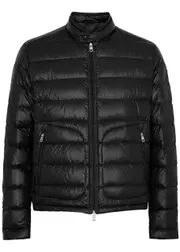 Moncler Acorus Quilted Shell Jacket - Black - 5, Men's Designer Shell Jacket, Male - 5 5