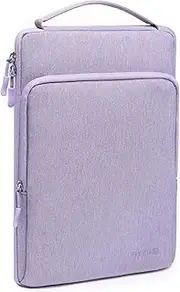 [HYZUO] 17-17.3 Inch Laptop Bag Case Sleeve for 17" 17.3" HP/Dell/Lenovo/ASUS/Acer/LG/MSI Gaming Laptop/Razer Blade 17/18, Notebook Carrying Briefcase for Men Women, Lilac Purple