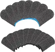 CONGARTENO Gaming Finger Protectors 10 Pairs Touch Screen Finger Sleeves Breathable Anti-Sweat Covers for Enhanced Control