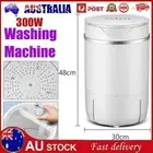 300W 2in1 Washing Machine Single Tub Quick Home Mini Portable Dry Wash Cleaner