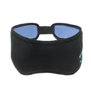 Wireless Bluetooth Eye Mask Headphone Earphone Sleeping Music Eye Shades Built-In Speakers Microphone BLACK COLOR