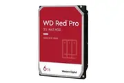 Western Digital WD Red Pro 6TB 3.5' NAS HDD SATA3 7200RPM 256MB Cache 24x7 300TBW ~24-bays NASware 3.0 CMR Tech