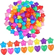 Kisangel Thickened 5-Pointed Fun Pool Toys Children's Swim Toys Educational Play Balls for Party Games