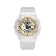 Sports Student Waterproof Electronic Watch Luminous Unicorn Watch Unisex Fashion Trend Watch-White Gold