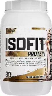 Isofit Whey Protein Isolate Powder, Chocolate Shake 993 Grams