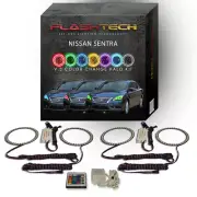 RGB Angel Eye LED Halo kit with IR Remote for 2013-2015 Nissan Sentra Headlights (for: Nissan)