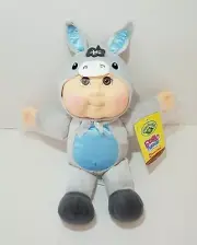 New Cabbage Patch Kids Cuties DONNIE DONKEY Plush Doll Exotic Friends #183 P56