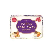 250pc Fizz Creations Indian Takeaway Jigsaw Puzzle Game 21x16cm Double-Sided