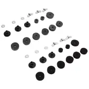 Drum Kit Non Slip Felt Pad Set Wing Nuts Stand Sleeves Cymbal Washers Replaceme